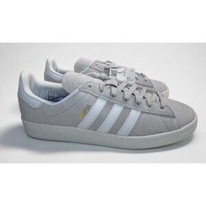 adidas Campus Adv Skate Size 8.5 Mens Grey Sneakers Athletic Shoes JP8541 Suede